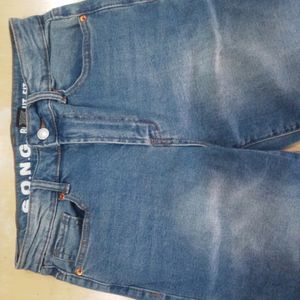 Surplus Blue Boot Cut Jeans for Woman's