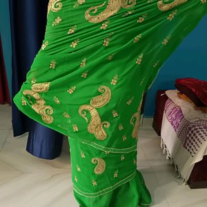 Green Savan Saree