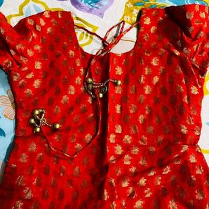 Beautiful Red Short Kurti