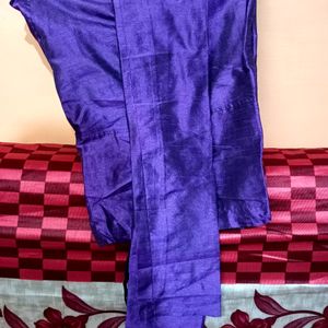 Ethnic Purple Net Frock