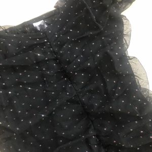 Rhinestone Black H&M Dress