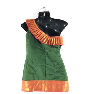 Dark Green A-Line Top(Women’s)