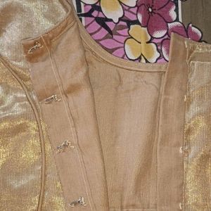 Golden Copper Blouse