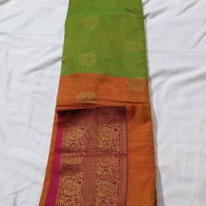 Brand New Chanderi Cotton Saree