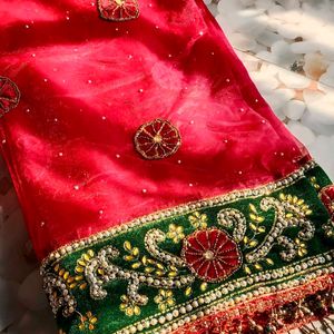 Red Bridal Lehenga