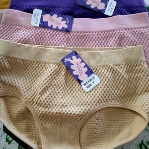 3 Full Coverage Soft And Breathable Midwaist Panty