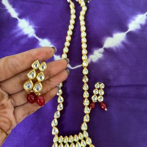 Long Kundan Har Set