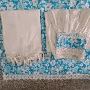 Pack Of 2 Kurta Pent Set With Dupatta