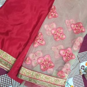 2 SHADE Saree