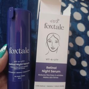 Foxtale Retinol Night Serum