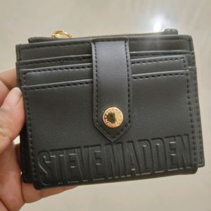 Original Steve Madden Black Leather Wallet