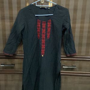 Black Kurta