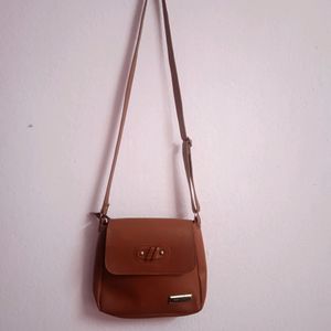 Sling Bag Tan Colour