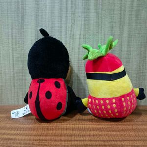 Combo Of 3 Branded Plushies And Soft Toys