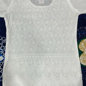 Short Straight Fit Kurta