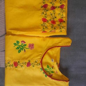 Kurta Pant Set One Time Used