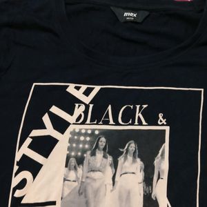 T Shirt Black Small Size