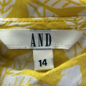 Yellow Printed Top(Women’s)