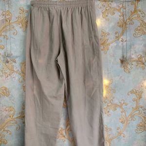 Beige Baggy Pants