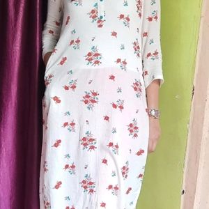 Floral Print Kurti