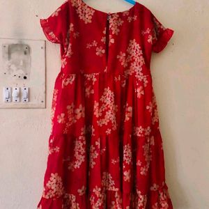 Sassafras Red Dress Have Flare