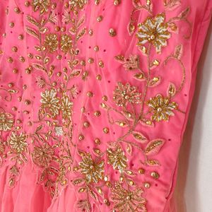 Pink Ethnic Gown