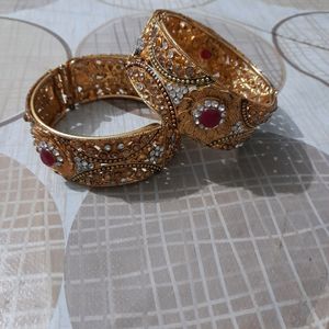 like new golden color bangles