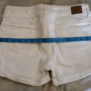 American Eagle White Shorts