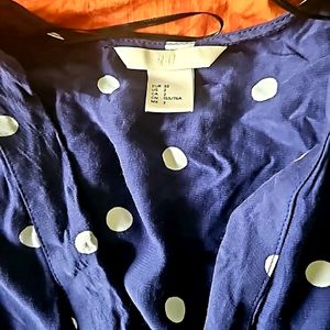 Hnm Polka Dot Top