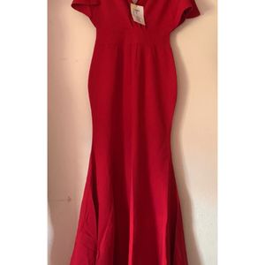 Classic Scarlet Red Gown