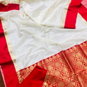 Fashionable Banarasi Kanjivaram Silk Saree