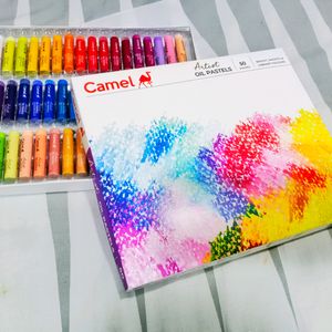 Camlin Artist Grade New Oil pastels 50 Shades