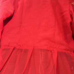 I Am Selling Red Chikankari Kurti