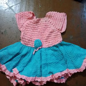 Girl Woolen Frock