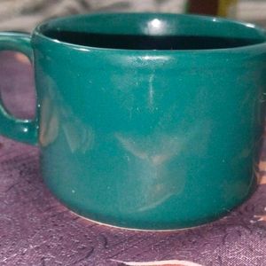 Aesthetic Cup Drak Green Colour