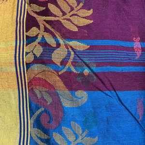 Price Drop: Light Bengal Handloom Saree