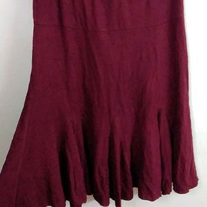 💯Plum Shade Skirt For Women