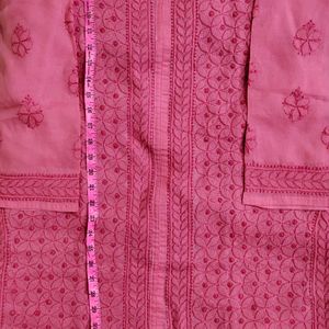 Chikankari FRONT SLIT kurta