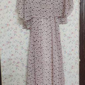 Cat Print Dress