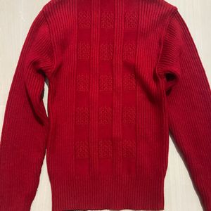 Red Woolen Sweater