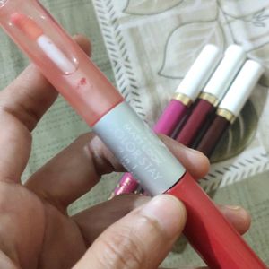 Combo Lipstick And Lipgloss