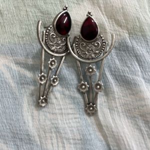 Oxidised Earrings