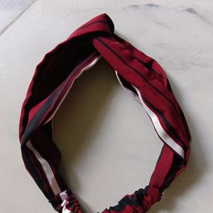 Soft Fabric Red Hairbend