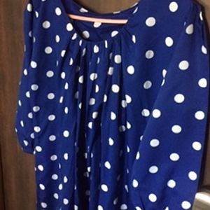 Polka dots top