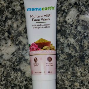 Multani Mitti Face Wash With Bulgarian Rose