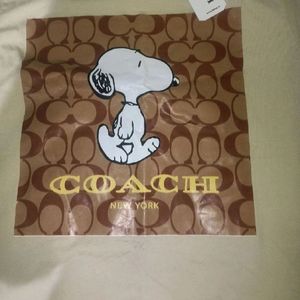 Coach X Peanuts Signature Snoopy T Shirt For Men