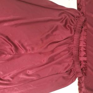 Red Wine Colour Sleepwear♥️