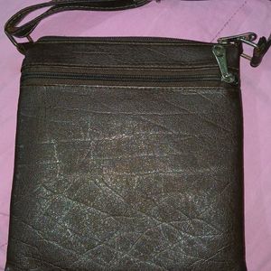 Casual Coffe Brown Sling Bag