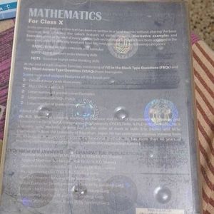 RD Sharma Mathmatics Side Book( 2023-2024 Addition