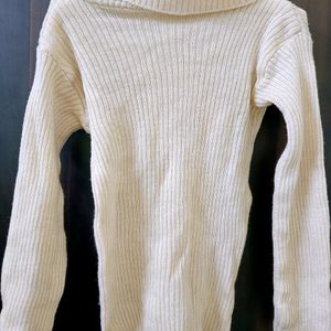 Woolen High neck Top For Kids